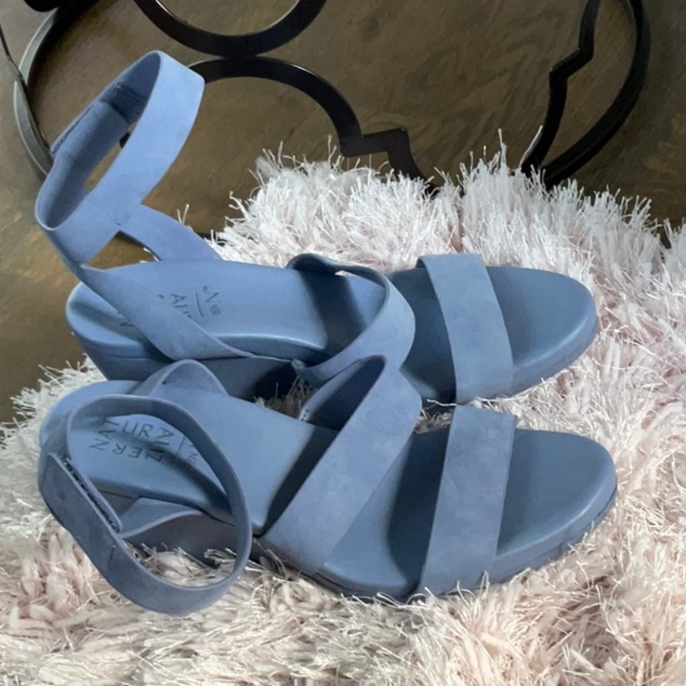 Elegant Blue Sandals